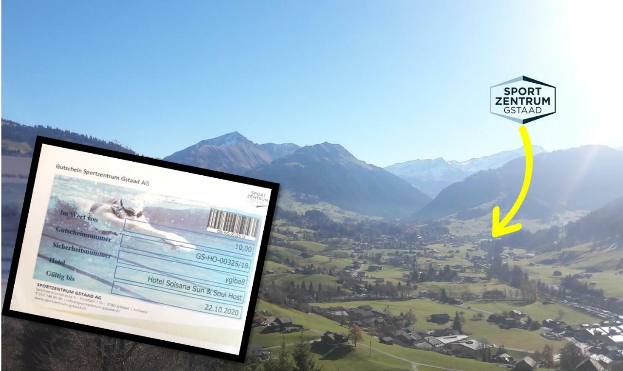 Budget Rooms Gstaad Шонрід Екстер'єр фото